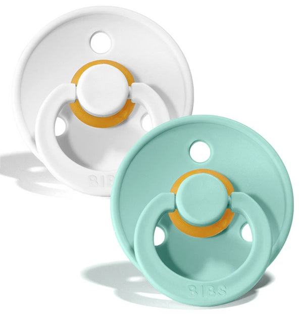 2 CHUPETAS BIBS 0-6 MESES