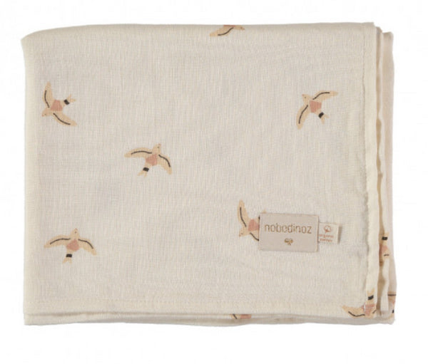 SWADDLE BUTTERFLY - NUDE HAIKU BIRDS NATURAL