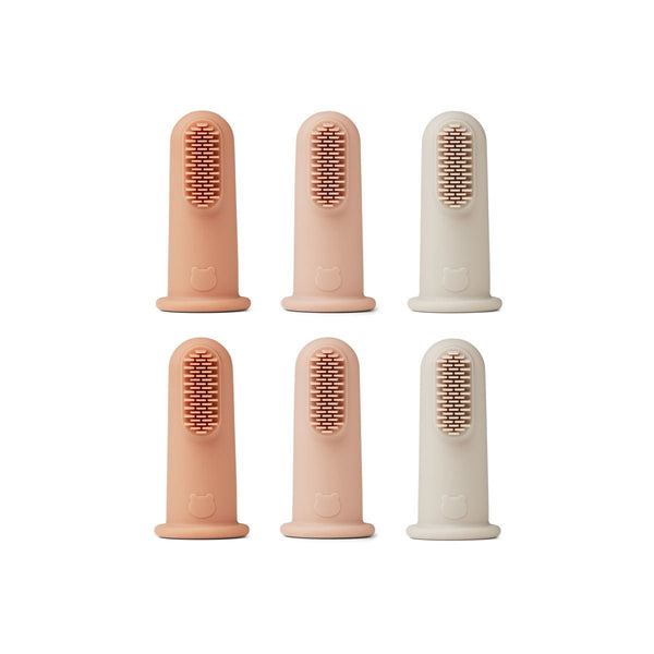 6 ESCOVAS DE DENTES SILICONE LIEWOOD - ROSE MULTI MIX