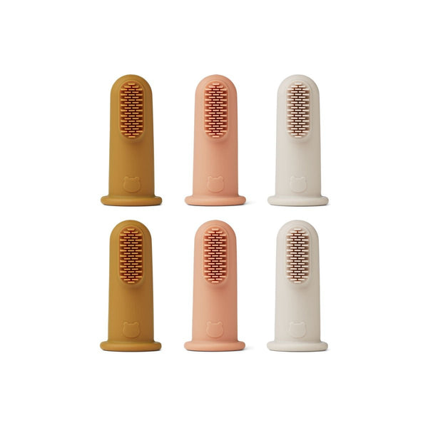 6 ESCOVAS DE DENTES SILICONE LIEWOOD - ROSE MULTI MIX