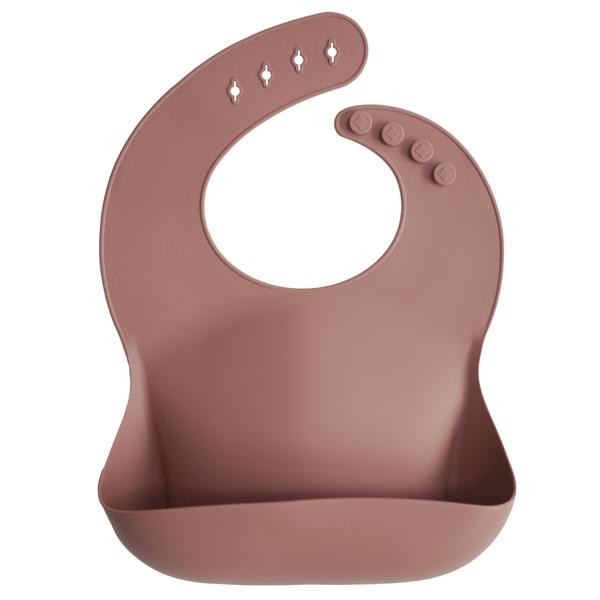 BABETE SILICONE MUSHIE - PEACH TERRAZO