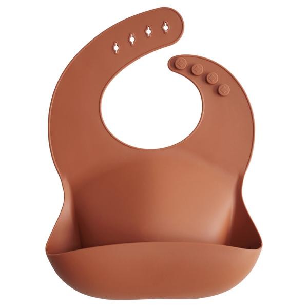 BABETE SILICONE MUSHIE - PEACH TERRAZO