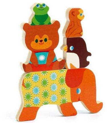 PUZZLE DE ENCAIXAR E EMPILHAR