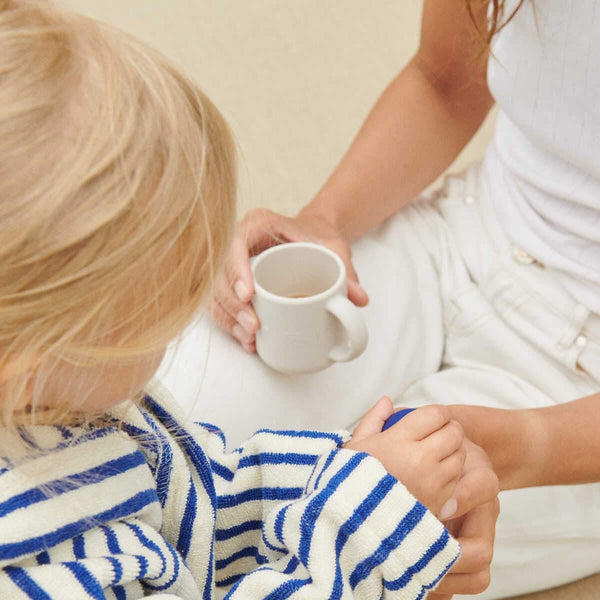 2 CANECAS DE SILICONE - MR. BEAR WHALE BLUE/DOVE BLUE MIX