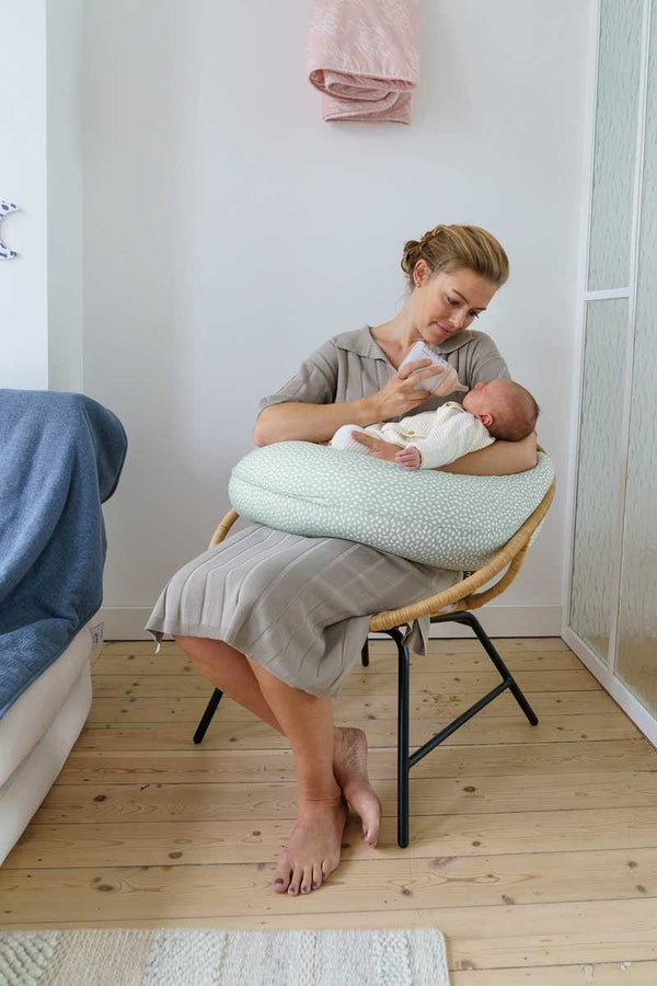 ALMOFADA AMAMENTAÇÃO GRANDE DOOMOO - CLOUDY KAKI