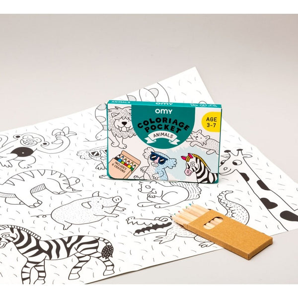 OMY POCKET COLORING BOOK