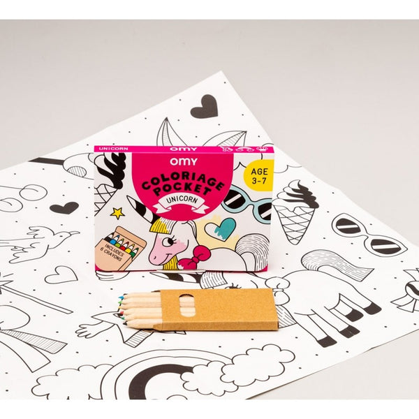 OMY POCKET COLORING BOOK