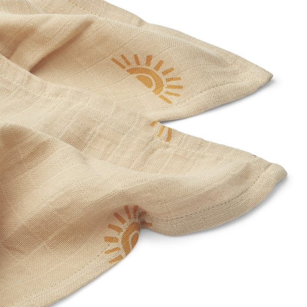 2 FRALDAS DE ALGODÃO - CONFETTI OLIVE