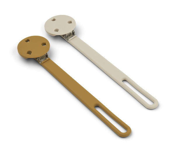 2 PRENDEDORES DE CHUPETA - DUNE/KOALA MIX