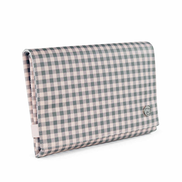 MUDA FRALDAS PORTÁTIL PASITO - TOGETHER ROSA E CINZA