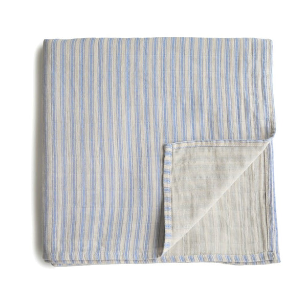 SWADDLE MUSHIE - BLUE STRIPE