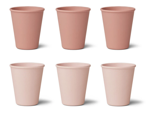 6 BAMBOO CUPS