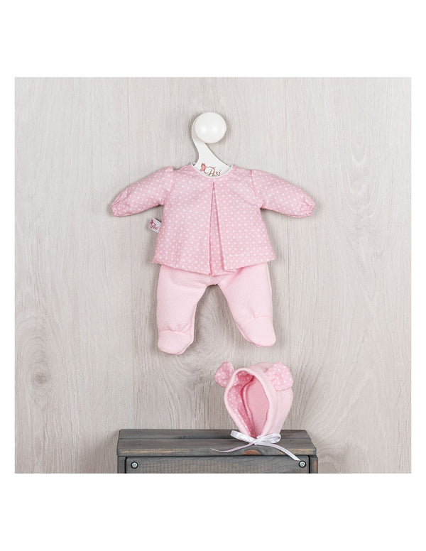 ROUPA PARA OLI 30CM - PIJAMA ROSA
