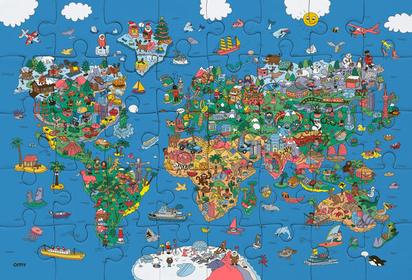 OMY MINI PUZZLE 54 PEÇAS