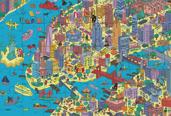 OMY MINI PUZZLE 54 PEÇAS