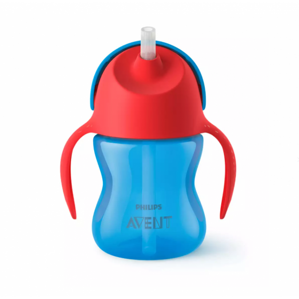 Vaso de aprendizaje Philips Avent con pajita y asas para niños de 9 años en adelante