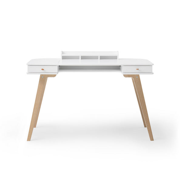 OLIVER FURNITURE SECRETÁRIA WOOD 72.6 CM - WHITE/OAK