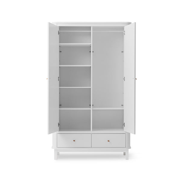 OLIVER FURNITURE ROUPEIRO WOOD 2 PORTAS