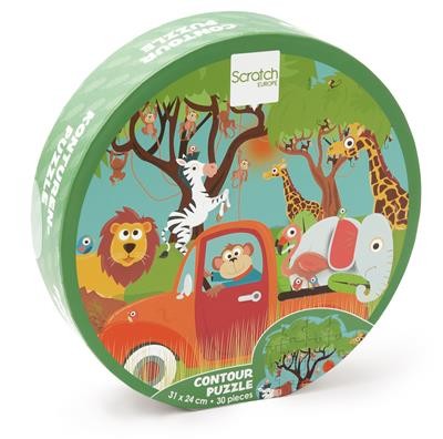 30-Piece Contour Puzzle