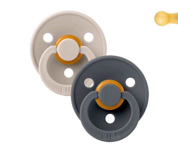 2 BIBS PACIFIERS 6-18 MONTHS