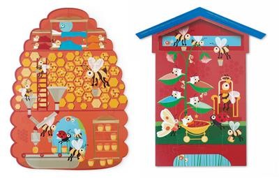 2 PUZZLES FRENTE E VERSO 100 PEÇAS