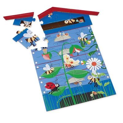 2 PUZZLES FRENTE E VERSO 100 PEÇAS