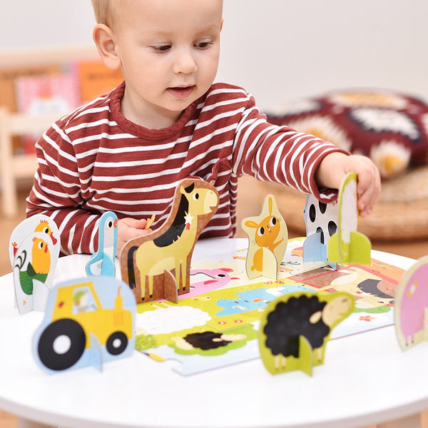 PUZZLE 20 PEÇAS E 11 FIGURAS