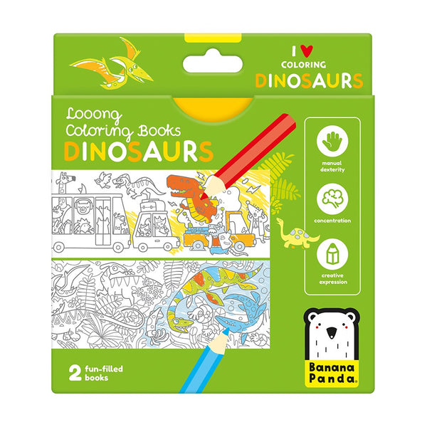 2 long coloring books