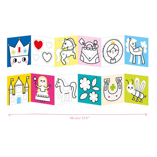 2 LIVROS LONGOS DE COLORIR