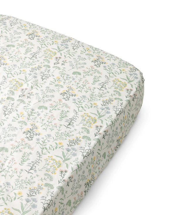 LENÇOL DE BAIXO PARA CAMA DE GRADES OLIVER FURNITURE - SUMMER FLOWERS