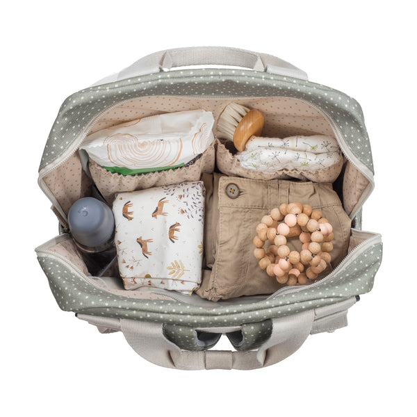 MOCHILA DE MATERNIDADE POLKA DOT POPPY