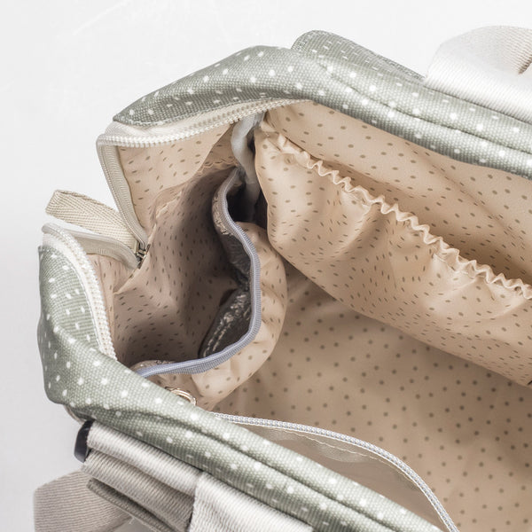 MOCHILA DE MATERNIDADE POLKA DOT POPPY