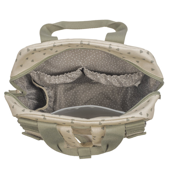 MOCHILA DE MATERNIDADE HEARTS POPPY