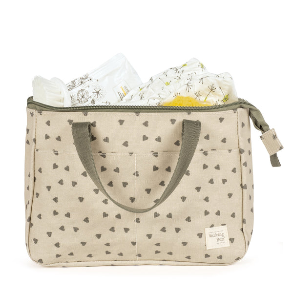 NECESSAIRE HEARTS POPPY