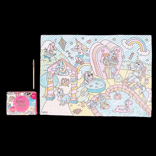 OMY POSTER DE BOLSO COM PINCEL