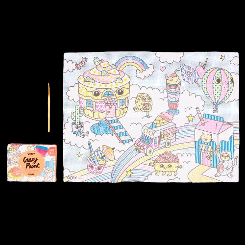 OMY POSTER DE BOLSO COM PINCEL