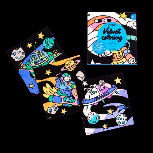 OMY 6 CARTÕES DE VELUDO