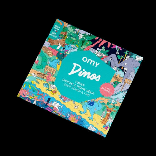 OMY POSTER GIGANTE & STICKERS