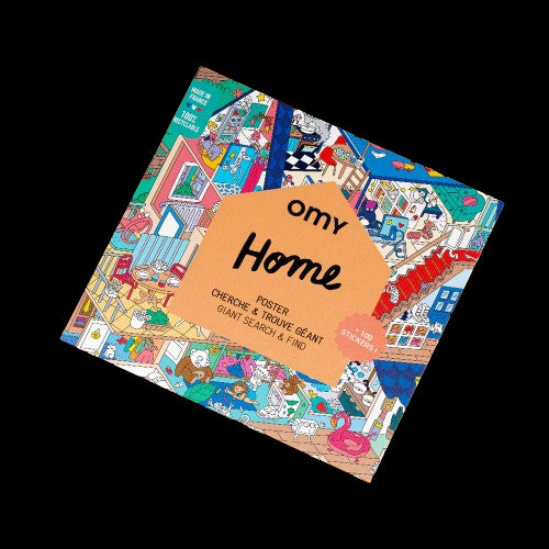 OMY POSTER GIGANTE & STICKERS