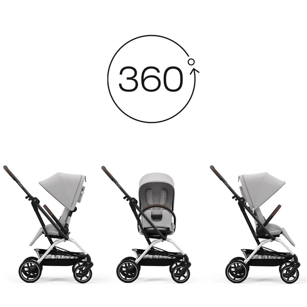 CYBEX EEZY S TWIST+ 2 NEGRO