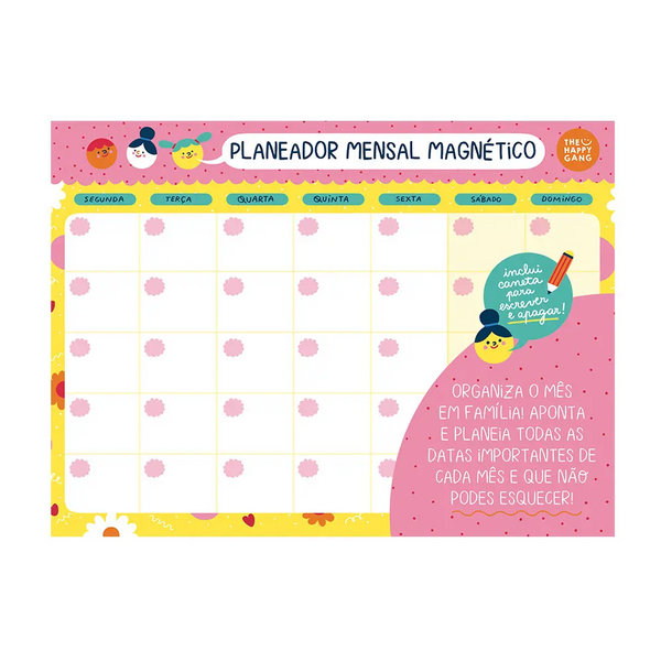 Magnetic Monthly Planner