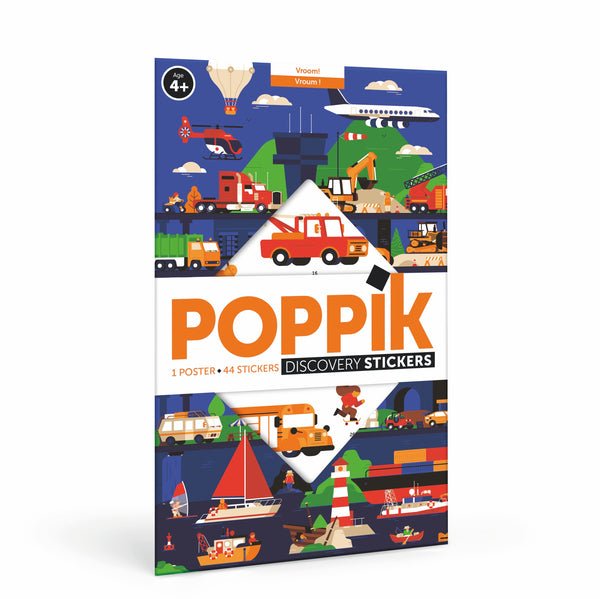 POPPIK DISCOVERY STICKERS