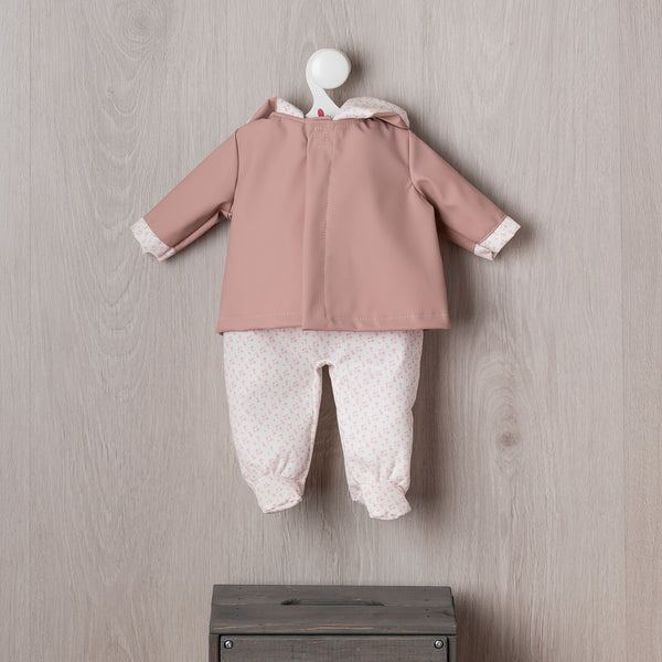 ROUPA PARA LEO - CONJUNTO DE CHUVA ROSA