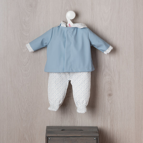 LEO - CONJUNTO DE CHUVA AZUL