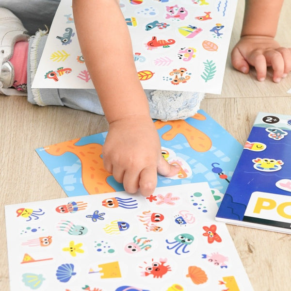 POPPIK 100 STICKERS + 6 CARDS