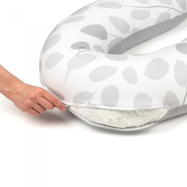 ALMOFADA AMAMENTAÇÃO DOOMOO - LEAVES GREY