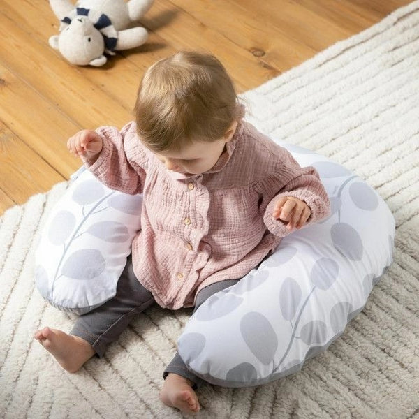 ALMOFADA AMAMENTAÇÃO DOOMOO - LEAVES GREY