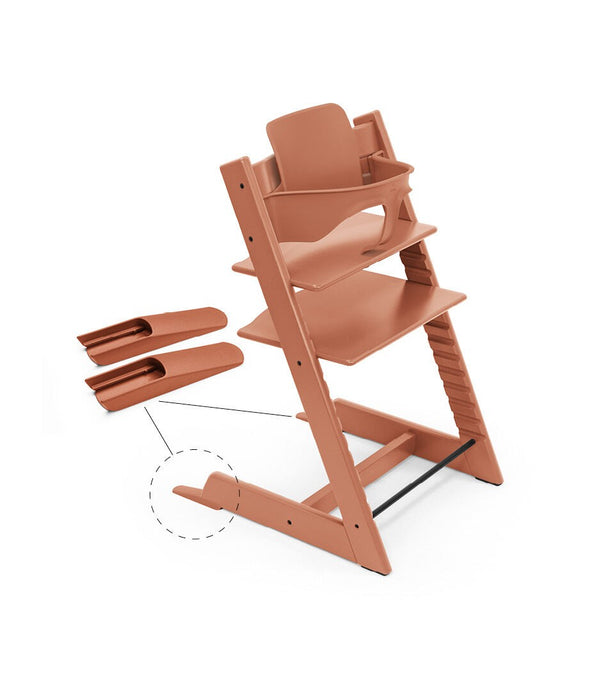 STOKKE TRIPP TRAPP + BABY SET² - BEECH TERRACOTTA