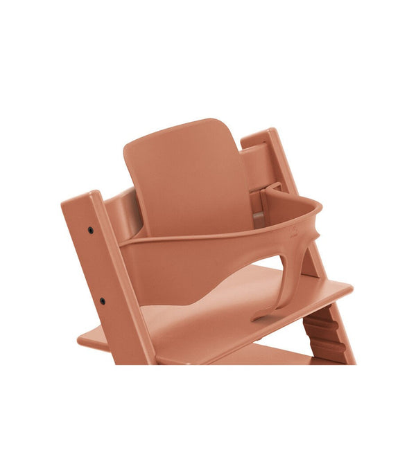 STOKKE TRIPP TRAPP + BABY SET² + NEWBORN SET- BEECH TERRACOTTA