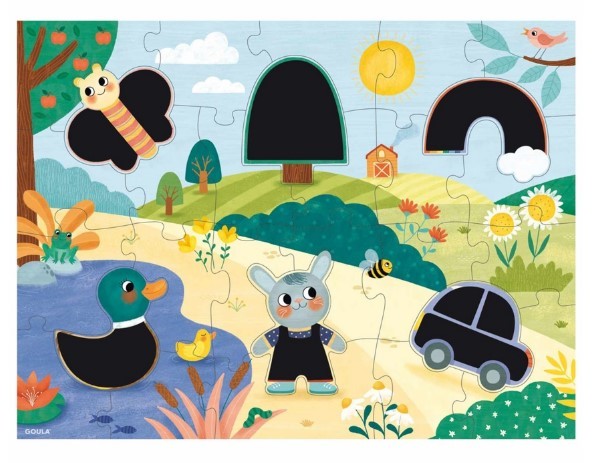 PUZZLE XXL 25 PEÇAS